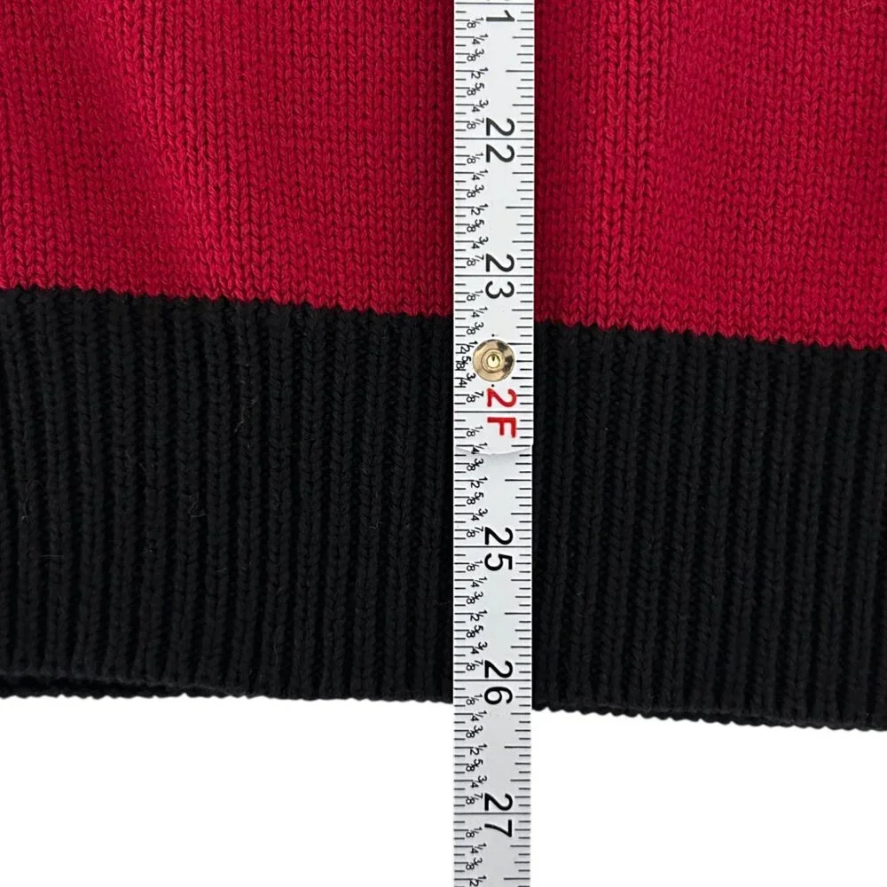 John Ashford Golf Vtg Christmas Grandpa Argyle Preppy Academia Knit Sweater (L)